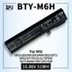 BTY-M6H batteria del computer portatile per MSI GE62VR GE63 GE63VR GE72VR GE73 GE73VR GE75 PE60 GL62