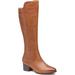 Trista Riding Boot - Brown - Johnston & Murphy Boots