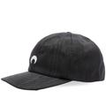 Regenerated Moire Baseball Cap - Black - MARINE SERRE Hats