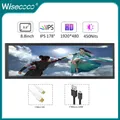 Wisecoco 1920x480 ips Sekundär bildschirm 7.84 "/8.8" tragbarer Monitor HDMI-Laptop-Display für