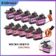 1/2/4/5/10/20 stücke mg90s Mikro-Servomotor Metall getriebe Analog RC Servomotor 180 360 für