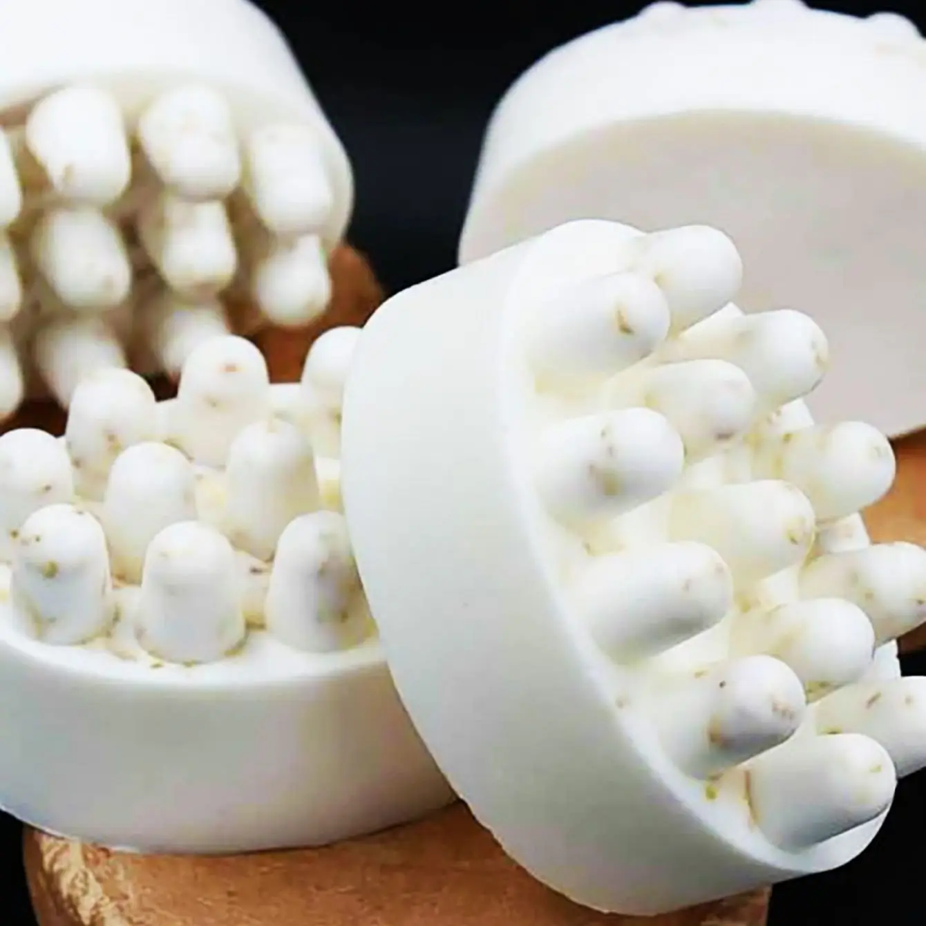 1pc-3D Handgemachte Silikon Seife Form Massage Therapie Bar, Der Form Werkzeuge Image