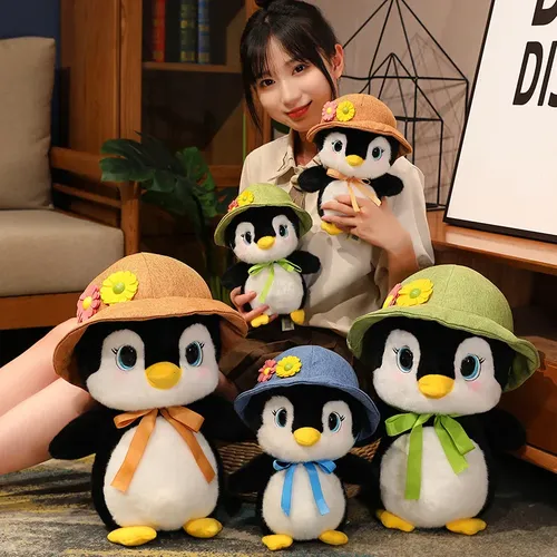 25-50cm kawaii weiche Pinguin Plüschtiere für Kinder Stofftier puppe umarmbare Spielzeuge für