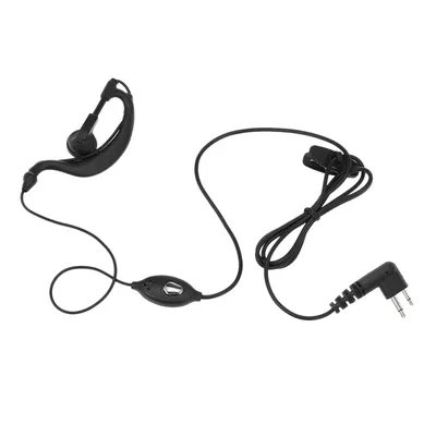 Walkie Talkie Headset Ohrhörer mit Mikrofon ptt für Motorola Zwei-Wege-Radio Walkie Talkie 2 Pin m Stecker/k Stecker Ohr haken Design
