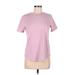 Lululemon Athletica Active T-Shirt: Pink Activewear - Women's Size 8