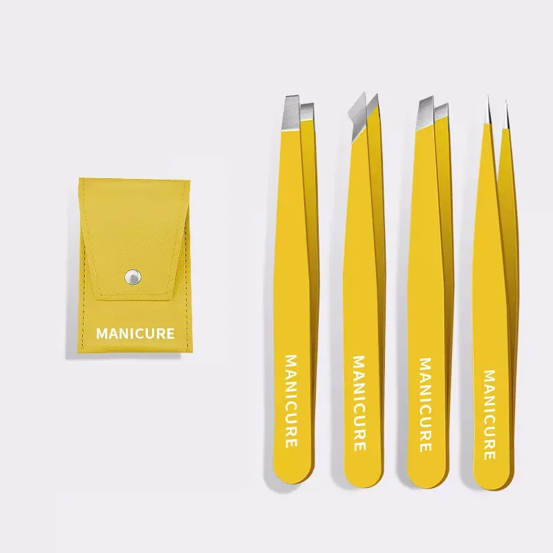 Augenbrauen-Clip, kleine Pinzette, Bart-Ziehwerkzeug, Haar-Zug-Zangen-Set, Fake-Wimpern-Clip-Set, Großhandel Image