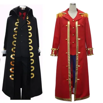 Anime LUFFY Umhang Cosplay Kostüm Halloween Party Benutzerdefinierte Größe Image