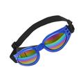 dog sunglasses 1Pc Dog Sunglasses Eye Wear Protection Collapsible Pet Goggles UV Protection Goggles with Strap(Blue)