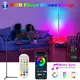 120cm 48 Zoll Wohnzimmer Ecke Stehlampe Smart App stehende Schlafzimmer Lampe dimmbar LED RGB