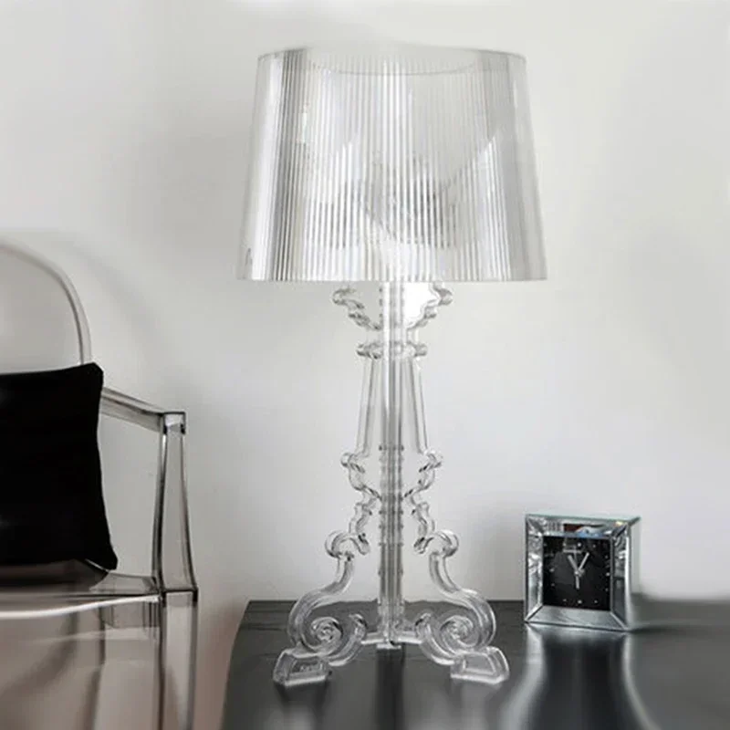Itaty Bourgie Tischlampe, Designer, moderne Acryl-Stehlampen für Wohnzimmer, Schlafzimmer, Arbeitszimmer, Dekor, Zuhause, E27, kreative Nachttischlampe
