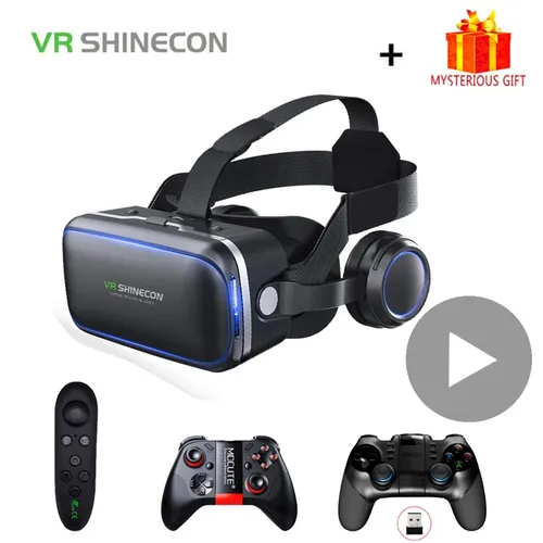 Shine con 6 0 casque vr Virtual-Reality-Brille 3D-Brille Headset Helm für Smartphone Smartphone Viar