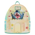 Miniso Disney Stitch niedlichen Kinder Rucksack Pu Leder Pack Reise Mädchen Eis stich Baby