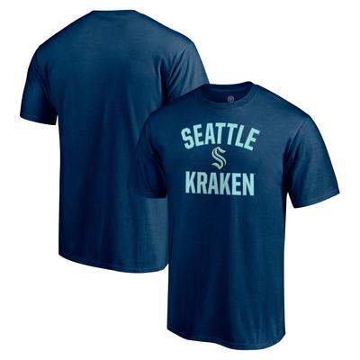 Seattle Kraken Fanatics Branded Victory Arch Grafik-T-Shirt – Herren Image