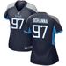 Quinton Bohanna Women's Nike Navy Tennessee Titans Custom Game Jersey