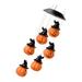 Outdoor Wind Chimes Halloween Jack-o-lantern Lighted Pumpkin Garden Para Mujer Interior Window Indoor