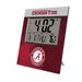 Keyscaper Alabama Crimson Tide Logo Color Block Digital Desk Clock