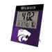 Keyscaper Kansas State Wildcats Color Block Digital Desk Clock