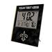 Keyscaper New Orleans Saints Cross Hatch Personalized Digital Desk Clock