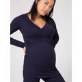 Pyjamas for Maternity, Flore Ls by ENVIE DE FRAISE navy blue