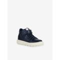 High-Top Trainers with Laces & Hook-&-Loop Strap, J Theleven Girl by GEOX® navy blue