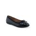 Women's Homebet Casual Flat by Aerosoles in Black Patent Pewter (Size 8 M)