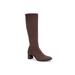 Wide Width Women's Centola Tall Calf Boot by Aerosoles in Java Faux Suede (Size 8 W)