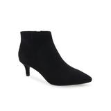 Women's Edith Bootie by Aerosoles in Black Faux Suede (Size 6 M)