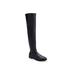 Women's Tarra Tall Calf Boot by Aerosoles in Black Stretch (Size 5 M)