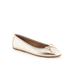 Women's Pia Casual Flat by Aerosoles in Soft Gold (Size 10 1/2 M)