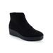 Women's Carin Bootie by Aerosoles in Black Faux Suede (Size 6 M)