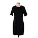 Old Navy Casual Dress - Sheath: Black Solid Dresses - Women's Size Small