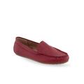 Wide Width Women's Overdrive Casual Flat by Aerosoles in Red Leather (Size 11 W)