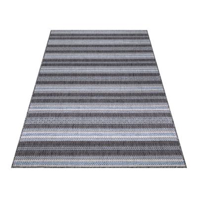 Outdoorteppich AYYILDIZ TEPPICHE "SUNNY 4411", schwarz, B:200cm H:5mm L:290cm, Polypropylen, Teppiche, Pflegeleicht / St