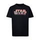 Kurzarmshirt F4NT4STIC "Kinder Star Wars Tatooine Logo with Kids Basic Tee" Gr. 110/116, schwarz (black) Mädchen Shirts T-Shirts