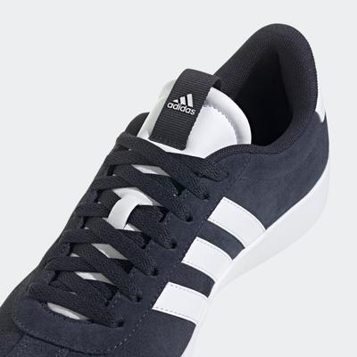 Sneaker ADIDAS SPORTSWEAR "VL COURT 3.0", Gr. 42,5, blau (legink, ftwwht, ftwwht), Leder, Synthetik, sportlich, Schuhe, 