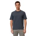 T-Shirt MARC O'POLO "aus hochwertiger Bio-Baumwolle" Gr. XXL, blau (dunkelblau) Herren Shirts T-Shirts