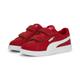 Sneaker PUMA "Smash 3.0 Suede Sneakers Kinder" Gr. 34, rot (for all time red white) Kinder Schuhe Trainingsschuhe