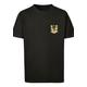 Kurzarmshirt F4NT4STIC "F4NT4STIC Kinder" Gr. 110/116, schwarz (black) Mädchen Shirts T-Shirts