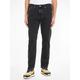 Slim-fit-Jeans TOMMY JEANS "AUSTIN SLIM" Gr. 32, Länge 34, schwarz (denim black) Herren Jeans Slim Fit