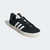 Sneaker ADIDAS SPORTSWEAR "VL COURT 3.0", Gr. 40,5, schwarz-weiß (core schwarz, cloud weiß, gold metallic), Leder, Synthetik, sportlich, Schuhe Retrosneaker, inspiriert vom Design des adidas samba