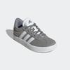 Sneaker ADIDAS SPORTSWEAR "VL COURT 3.0 KIDS", Gr. 37, grau (grau three, cloud weiß, grau two), Leder, Synthetik, sportlich, Schuhe, inspiriert vom Design des adidas samba
