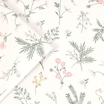 Vliestapete LAURA ASHLEY "Crosswell Coral Pink", rosa, B:52m L:10m, Vlies, Tapeten, 10mx52cm Image