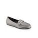 Women's Day Drive Casual Flat by Aerosoles in Graphite Leather (Size 5 1/2 M)