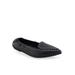 Women's Dee Casual Flat by Aerosoles in Black Leather (Size 6 M)