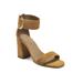 Women's Landon Dressy Sandal by Aerosoles in Tan Suede (Size 7 1/2 M)