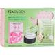 Teaology Pflege Gesichtspflege Geschenkset 1x Forever Reusable Face + Eye Mask Set + Matcha Tea Ultra-Firming Face Cream 50 ml + Matcha Tea Superfood Face and Neck Mask 21 ml