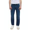 Straight-Jeans MUSTANG "Tramper Straigt" Gr. 33, Länge 34, blau (dark blue) Herren Jeans Straight Fit