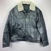 Michael Kors Jackets & Coats | Michael Kors Mens Metallic Moto Trucker Sherpa Collar Jacket Silver Xl | Color: Silver | Size: Xl