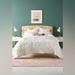 Anthropologie Bedding | Anthropologie Textured Piazza Quilt Queen Nwt Plus Pair Shams | Color: White | Size: Queen