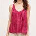 Anthropologie Tops | Anthropologie Vanessa Virginia Blouse Size 0 Pink Eyelet Lace Tank | Color: Pink | Size: 0